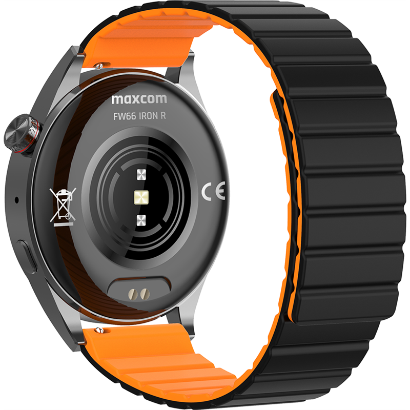 Image secondaire de Montre connectée FW66 Bracelet métal Noire Maxcom