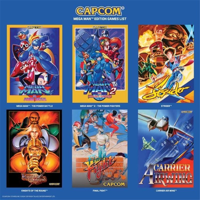Image secondaire de la Console Rétrogaming - JUST FOR GAMES - Evercade Alpha Mega Man Bartop Arcade