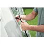 BESTWAY - Dôme de protection pour piscine - Octogonal 600 x 600 x 295 cm - Gris