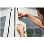 BESTWAY - Dôme de protection pour piscine - Octogonal 600 x 600 x 295 cm - Gris