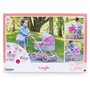 Accessoires poupons - COROLLE - Landau Floral - pour poupons 36 a 52 cm - des 3 ans