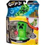 Figurine extensible - GOO JIT ZU - Minecraft Creeper - 11 cm - Texture élastique - Extensible 3x