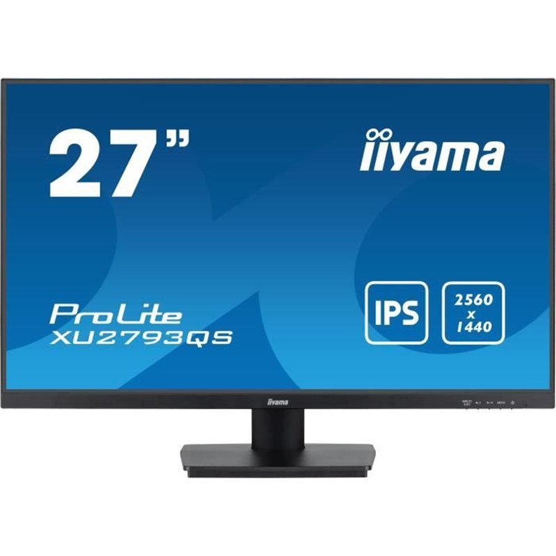 Écran PC - IIYAMA - XU2793QS-B7 - 27 QHD - IPS - 100Hz - 1ms - HDMI/DP - Haut-parleurs - VESA 100x100 - Noir