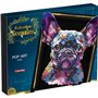 Kit loisir créatif - LANSAY - Collection Sequins - Pop art chien - Des 14 ans