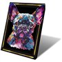 Kit loisir créatif - LANSAY - Collection Sequins - Pop art chien - Des 14 ans