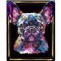 Kit loisir créatif - LANSAY - Collection Sequins - Pop art chien - Des 14 ans