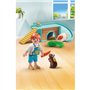 PLAYMOBIL 71746 Enfant 2 cochons d'Inde et accessoires