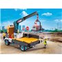 PLAYMOBIL 71750 Camion grue, ouvrier & accessoires