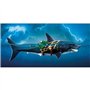 PLAYMOBIL 71793 Pirate et requin avec mâchoire articulée