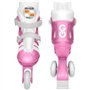 Patins en ligne 2-en-1 - STAMP - SKIDS CONTROL - 3 roues - Taille 27-30 - Rose