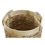 Set de basket DKD Home Decor Bambou Tropical Joncs (35 x 35 x 30,5 cm) (3 Pièces)