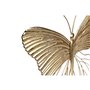 Décoration murale Home ESPRIT Doré Papillon 36 x 3 x 26 cm (4 Unités)