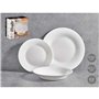 Service de Vaisselle Vivalto F-LP100-80-85 Blanc Verre opalin (2 Unités)