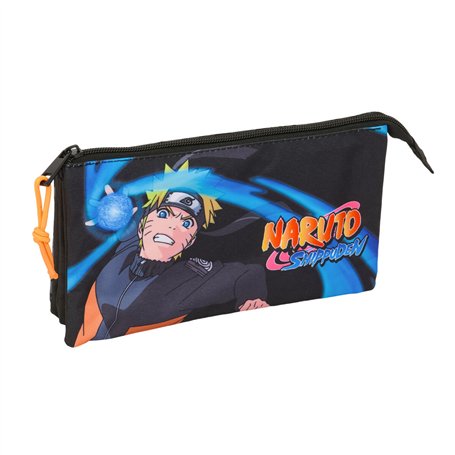 Fourre-tout Naruto Noir 22 x 12 x 3 cm