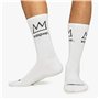 Chaussettes Jimmy Lion Basquiat Crown Blanc 41-46