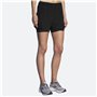 Short de Sport pour Femme Brooks Chaser 5" 2-in-1 Noir