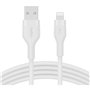 Câble Lightning Belkin CAA008BT3MWH Blanc