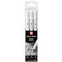 Ensemble de Stylos Talens GELLY  Blanc (6 Unités)