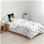 Housse de Couette Looney Tunes Looney B&W Blanc black 140 x 200 cm