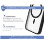 Coque renforcée MagSafe iPhone 16e AIR Frost 3m Noire + Garantie à vie Force Case