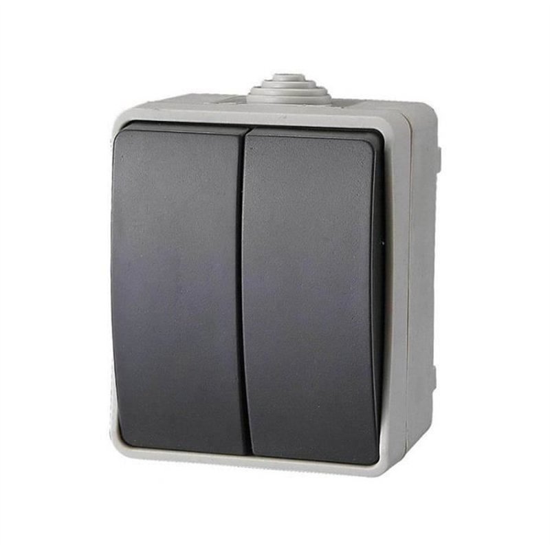 Double Va et Vient - GAO - Aquatop - IP54, étanche, résistant eau/poussiere