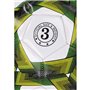Ballon de football - REZO - PVC - Taille 3 - Jaune bicolore - Résistant