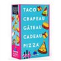 Jeu d'ambiance - BLUE ORANGE - Taco Chapeau Gâteau Cadeau Pizza - Rapidité - Réflexes - Alimentation