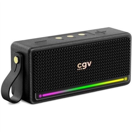Enceinte Bluetooth - CGV - 50910 - SolidVibe Max - Subwoffer 20W (2x10W)