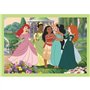 CLEMENTONI - Puzzle 4 en 1 - Disney Princess