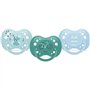 Sucettes Anatomiques DODIE - Bébé Ours - Lot de 3 - +18 mois - Résistantes et Anti-irritations