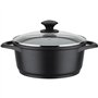 Set 10 pcs batterie de cuisine - GSW - GOURMET GRANIT - Fonte d'aluminium - Induction