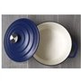Marmite fonte massive - GSW - BLUE MAGIC - 20 cm - Ronde - Induction - Bleu