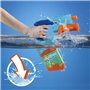Nerf Dunk-Fill, Pack de 2 pistolets a eau, réservoirs a remplissage instantané facile, jouets d'eau, Super Soaker, des 6 ans