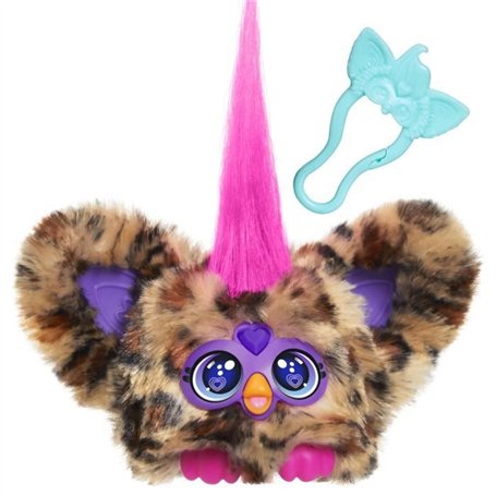 Furby Furblets Chee-Chee, Mini peluche électronique pour filles et garçons, plus de 45 sons, a partir de 6 ans, Hasbro