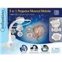 Mobile musical et projecteur - INFANTINO - Douce Nuit 3-en1 - Gris