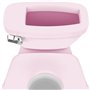 INGENUITY Mini Toilette fille avec Réducteur de Toilette enfant inclus, Chasse d'eau musicale