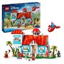 LEGO | Disney La Maison sur la Plage de Lilo et Stitch, Jeu de Construction pour les Enfants et les Fans 43268