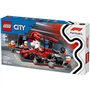 LEGO City 60443 Arret au stand de F1 avec voiture Ferrari - Jouet pour garçon des 6 ans