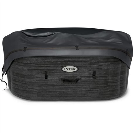 Couverture Thermique - INTEX - PureSpa Carré - 6 places - Evite la déperdition de chaleur