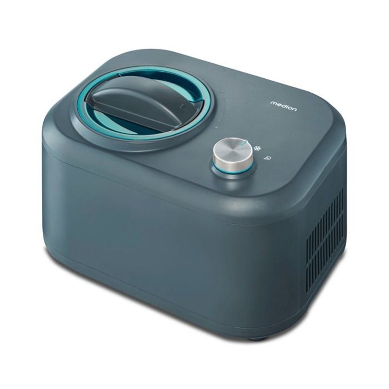 Image secondaire de MEDION Machine a glace avec compresseur (convient pour la préparation de cremes glacées, yaourts glacés & sorbets, 1 litre, 100