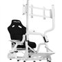 Support écran - OPLITE - Pour cockpit GTR S3/S8 - Blanc - Compatible toutes générations GTR