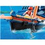PLAYMOBIL 5810 Chaloupe des pirates, avec canon, Flotte dans l'eau, 3 personnages, 84 pieces, Les pirates, Des 4 ans
