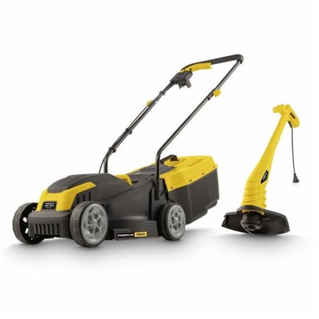 Tondeuse a gazon et Coupe-Bordure électrique - POWERPLUS - POWXG62205T- Tondeuse 1300 W & 32 mm Ø - Coupe-Bordures 250 W & 220 m
