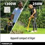 Tondeuse a gazon et Coupe-Bordure électrique - POWERPLUS - POWXG62205T- Tondeuse 1300 W & 32 mm Ø - Coupe-Bordures 250 W & 220 m