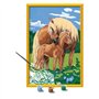 CreArt Kids 31x21cm Fiers chevaux, Kit de peinture par numéros Numéro d'Art, Des 7 ans, 25850, Ravensburger