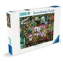 Puzzle 2000 pieces, Des 14 ans, Bibelots et objets de sorciere, Puzzle de qualité premium fabriqué en Europe, Plantes, 12001416