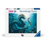 Puzzle 1000 pieces Dragon, sirene et tortues des profondeurs, des 14 ans, Monstre, 12001434, Ravensburger