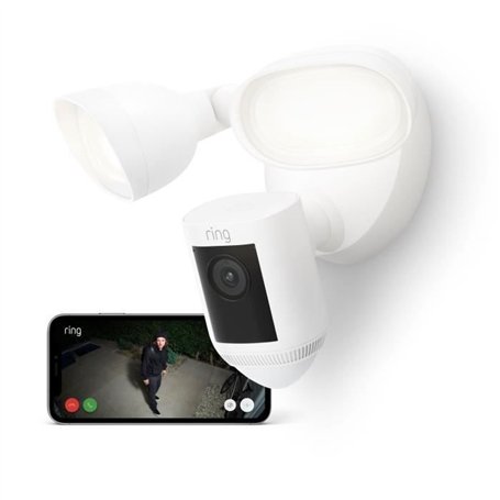 Caméra de Surveillance - RING - Spotlight Pro Câblée - Noir - UE
