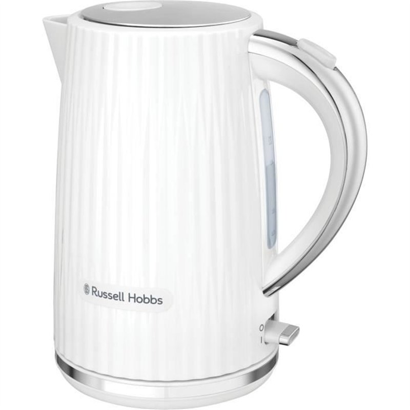 Bouilloire - RUSSELL HOBBS - EDEN - 2400 W - 1,7 L - Blanc