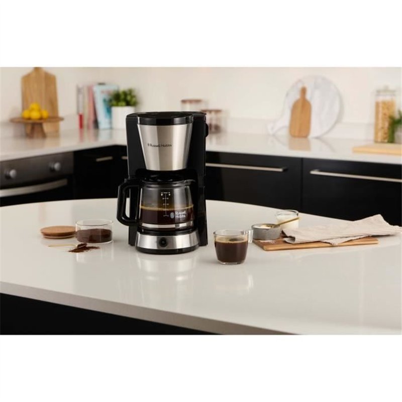 Image secondaire de Cafetiere - RUSSELL HOBBS - HEATON - 1,25 L - Noir / Inox